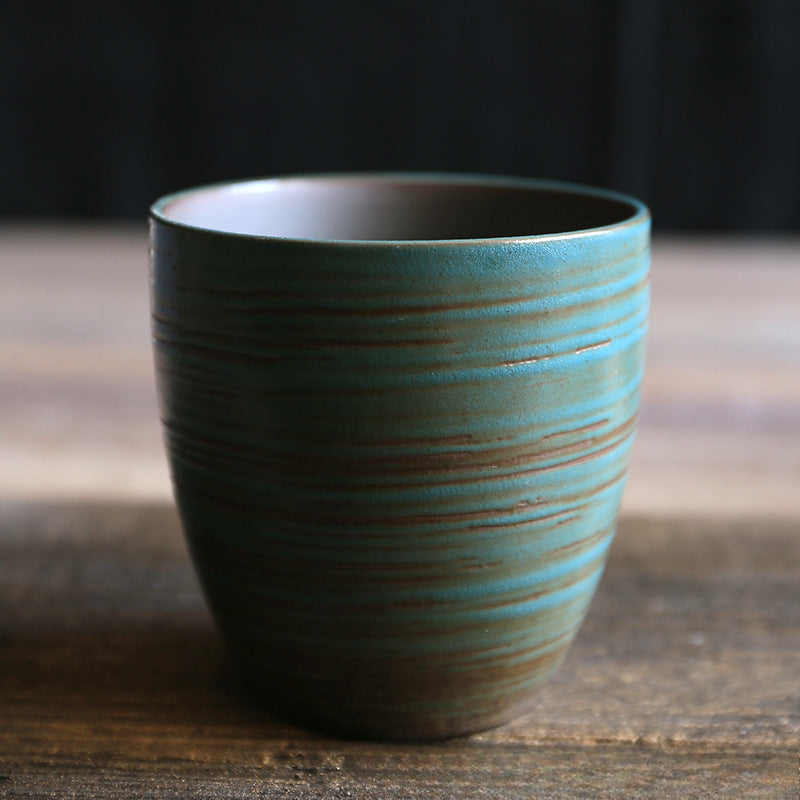 Gohobi Hand-Painted Kiln-Changed Ceramic Cup