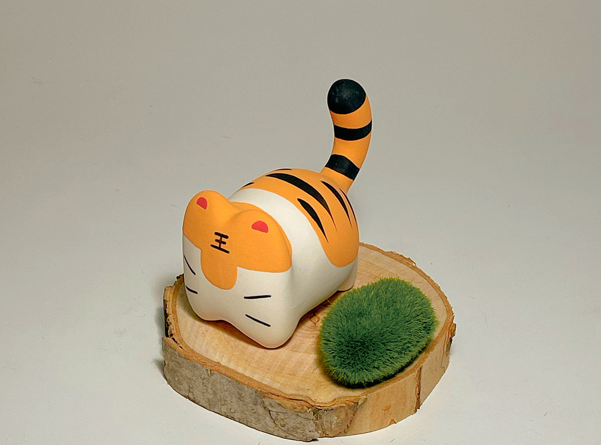 Gohobi x Little Diary Handmade Ceramic Lion Tiger Leopard
