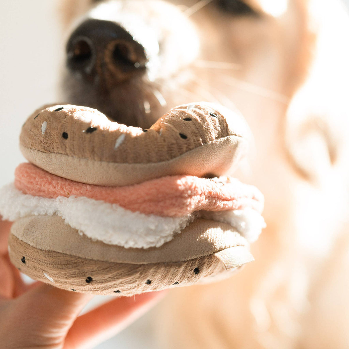 Lambwolf Bagel + Pickle//ENRICHMENT DOG TOY