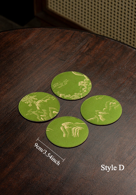 Gohobi Set of 4 Heat-Resistant Pads for Teapots