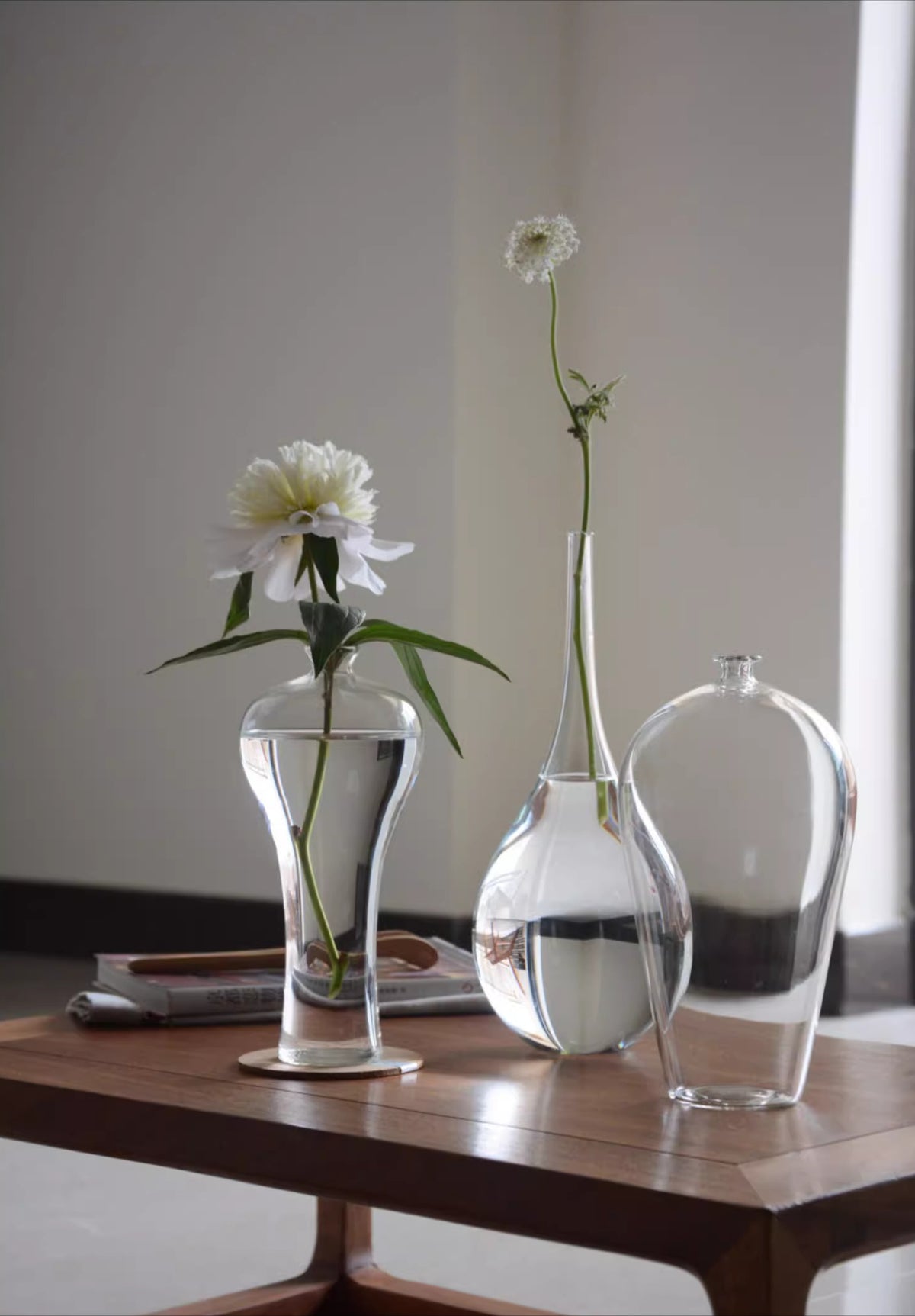 Gohobi Japanese Style Glass Vase