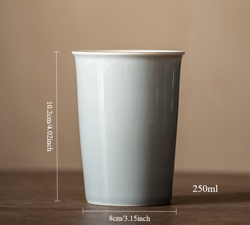 Gohobi Japanese Style Ice Grey and Green Tea Cup 002