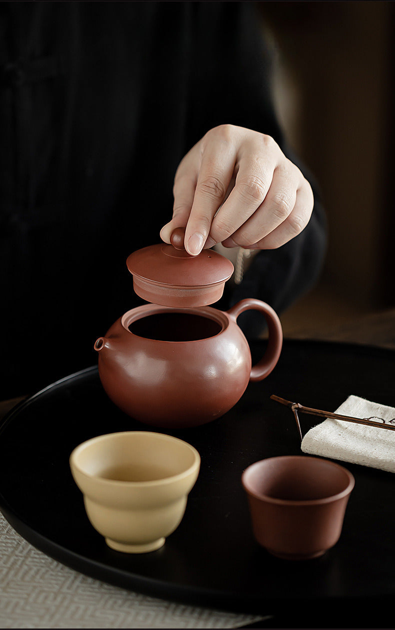 Service à thé en argile Yixing classique et original de Gohobi 03