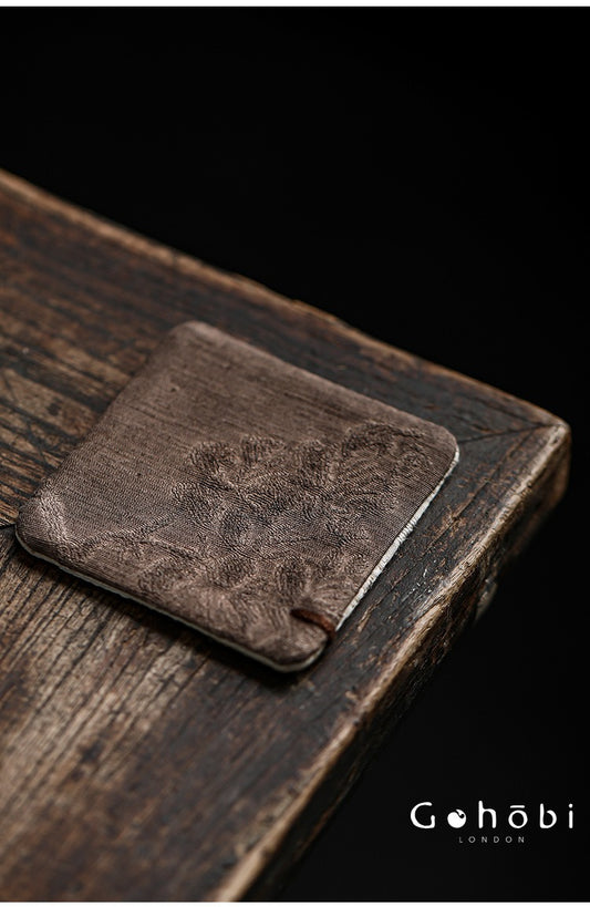 Gohobi Japanese Style Tea Coaster – Retro Fabric Tea Cup Mat for Tea Ceremony