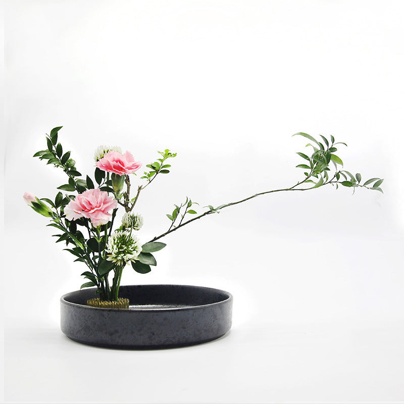 Grand vase Gohobi Ikebana de style japonais 009