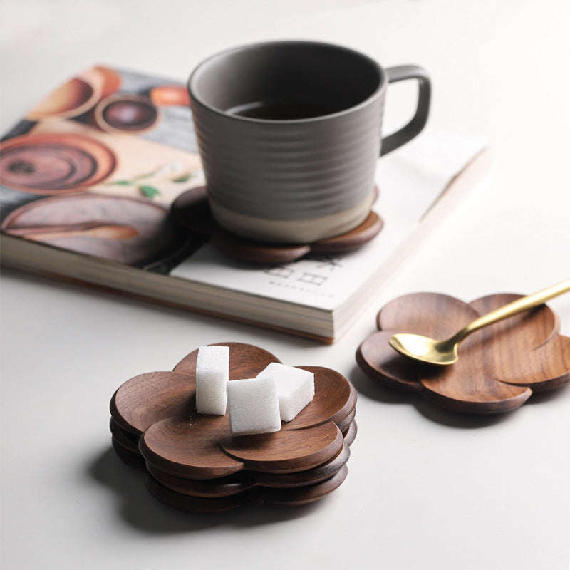 Gohobi Black Walnut Solid Wood Coaster