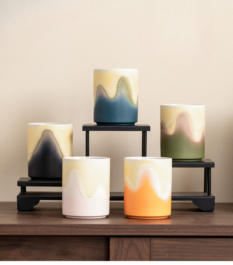 Gohobi Colourful Mountain Tea Cup 002
