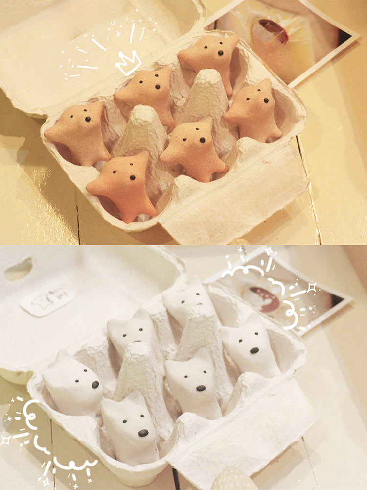 Gohobi x Little Diary Handmade Ceramic Dog