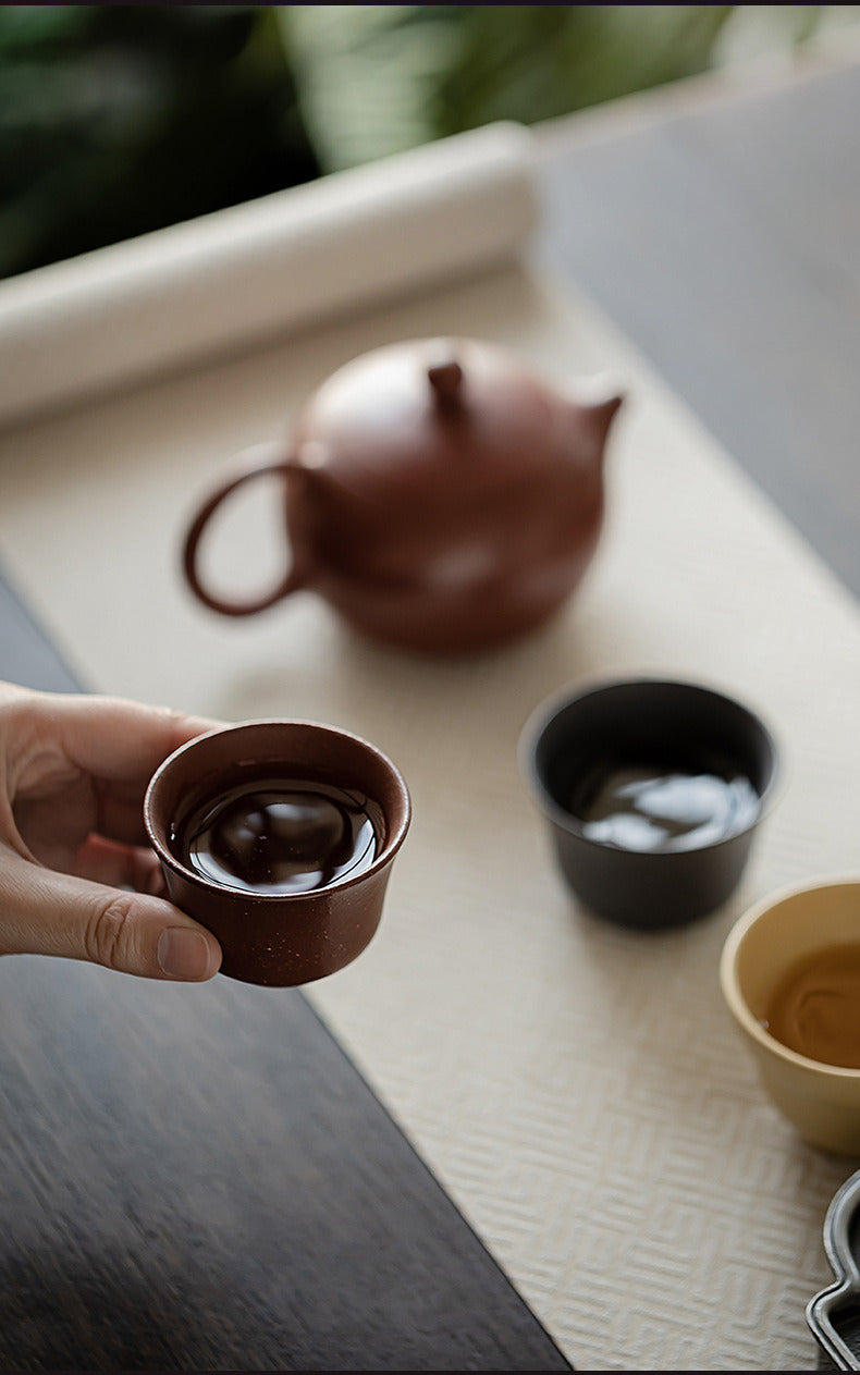Service à thé en argile Yixing classique et original de Gohobi 03