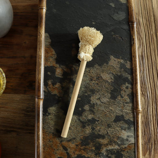 Gohobi Natural Loofah Teapot Brush