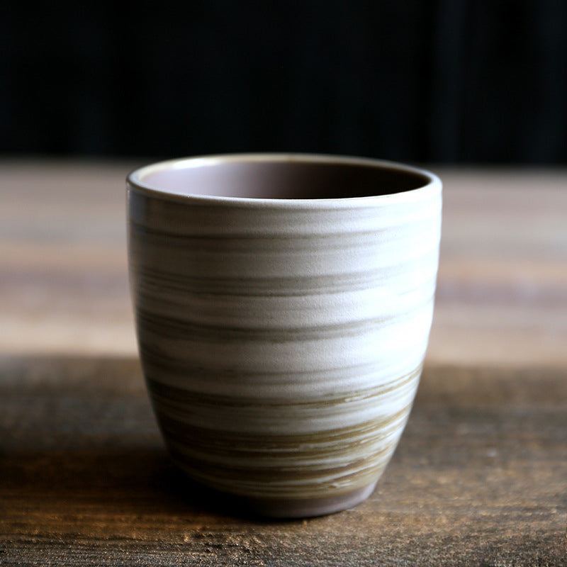 Gohobi Hand-Painted Kiln-Changed Ceramic Cup