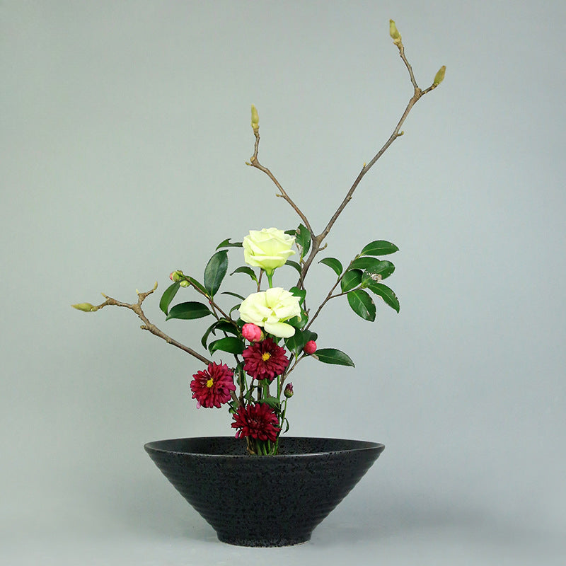 Gohobi Grand vase Ikebana de style japonais 005