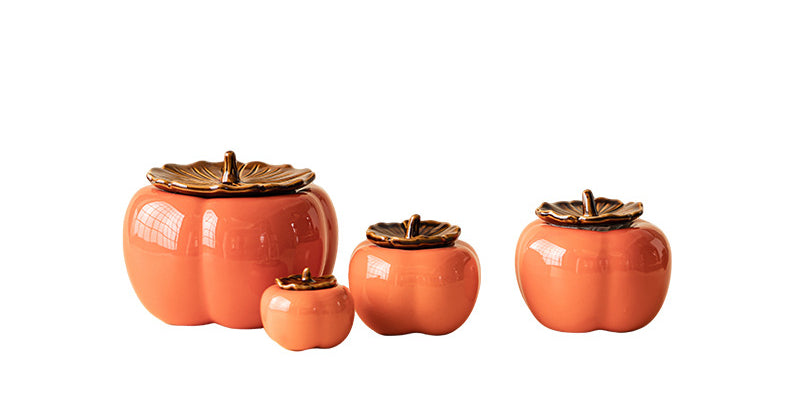 Gohobi Persimmon Shaped Food Container Storage