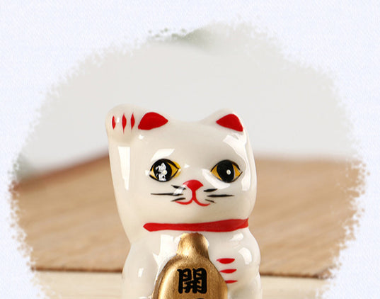 Ensemble de décorations de chat porte-bonheur Gohobi