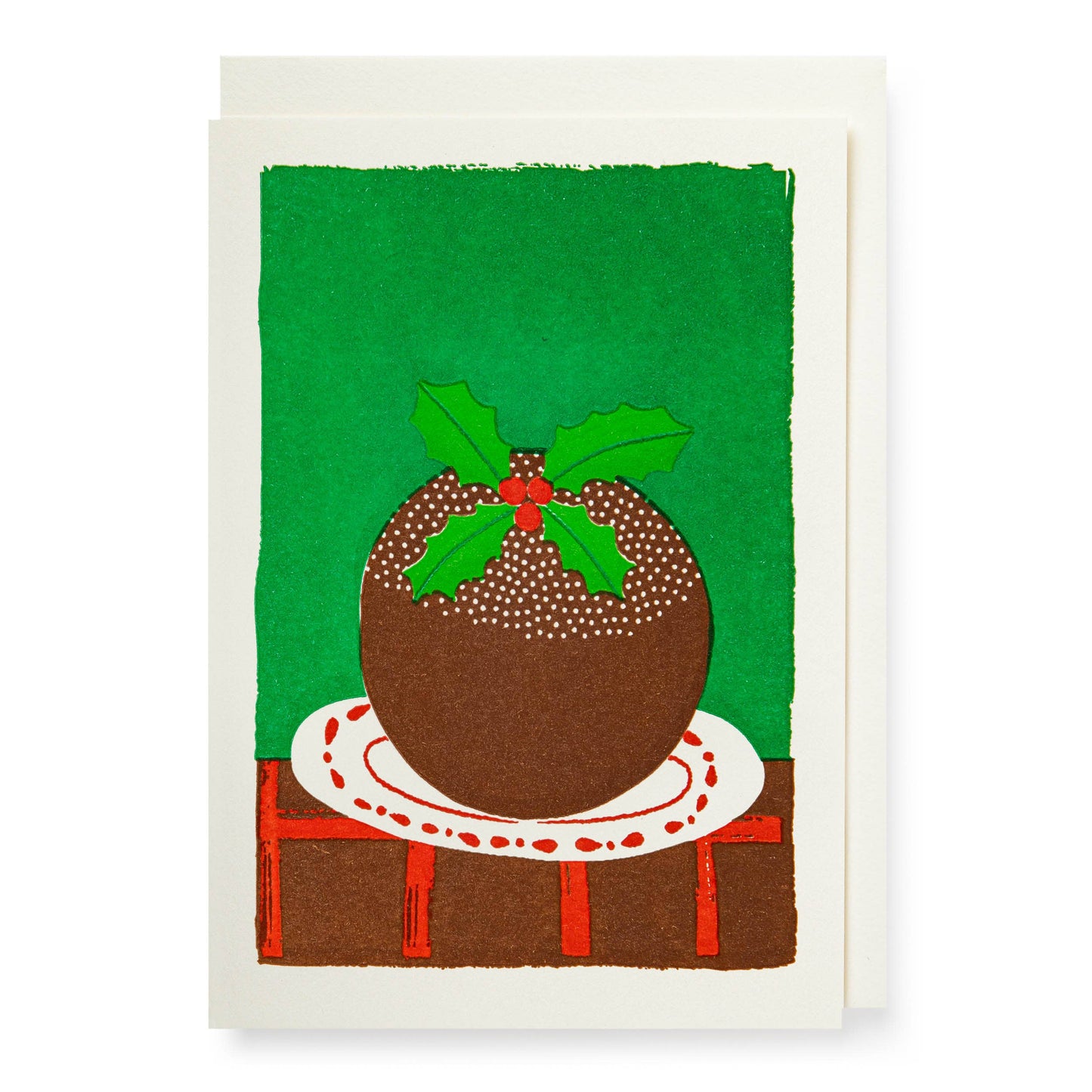 HereThe Pudding | Notelet Christmas Card 🎄