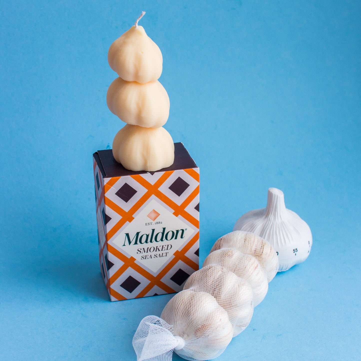 HereThe Garlic Trio Candle