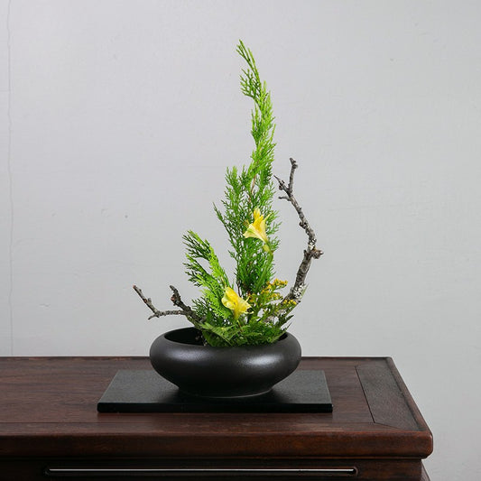 Gohobi Large Japanese Style Ikebana Vase 007