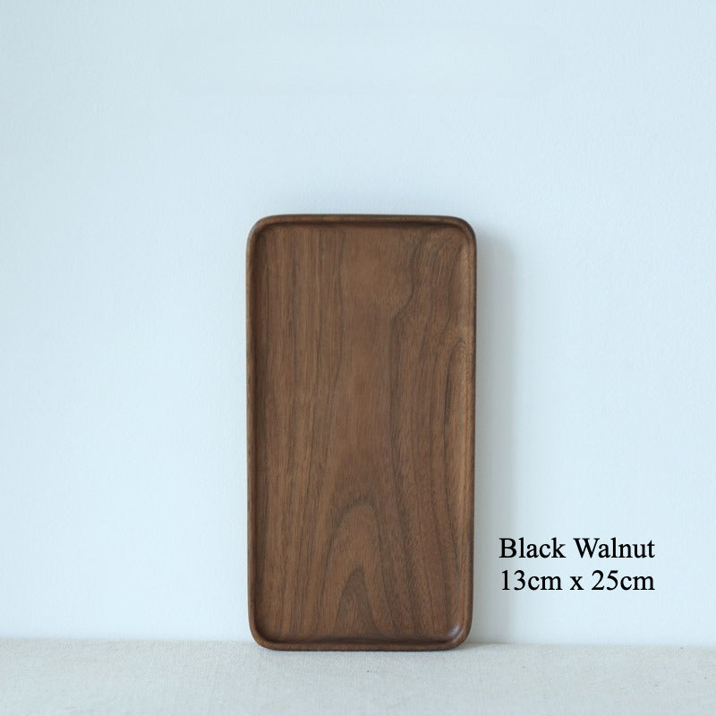Gohobi Japanese-Inspired Solid Wood Tea Tray