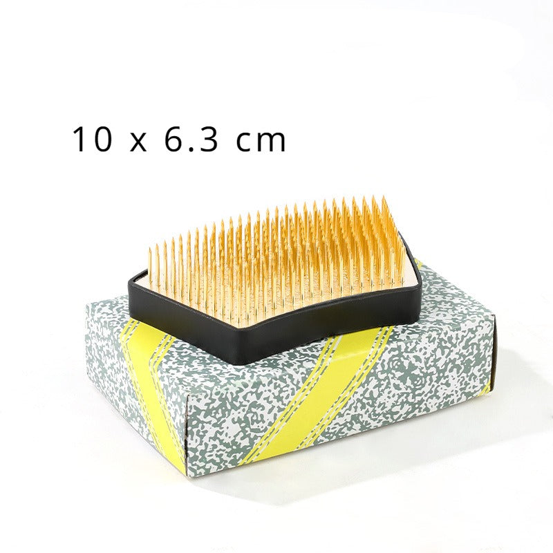 Support de fleurs en acier inoxydable Gohobi Ikebana Kenzan