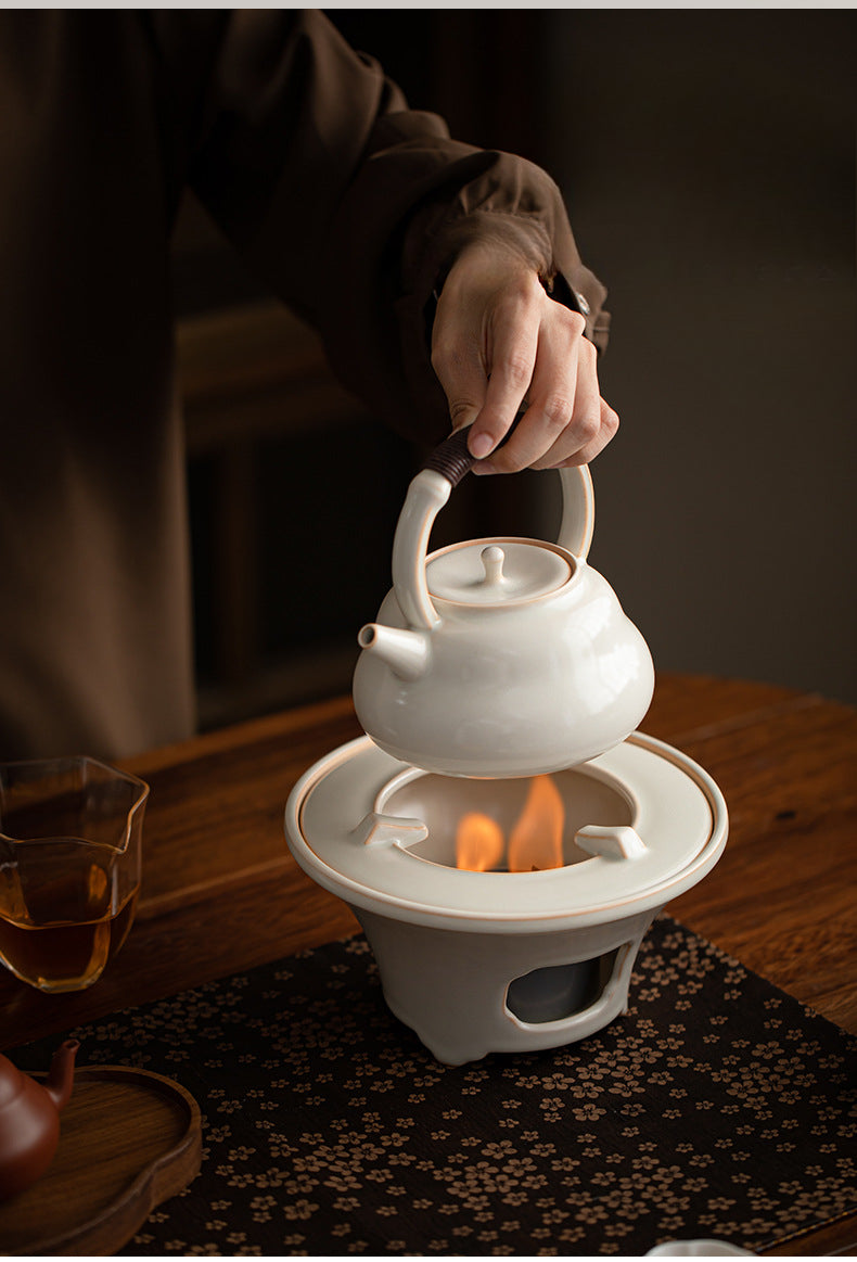 Gohobi Traditional Teapot and Stove Set 001