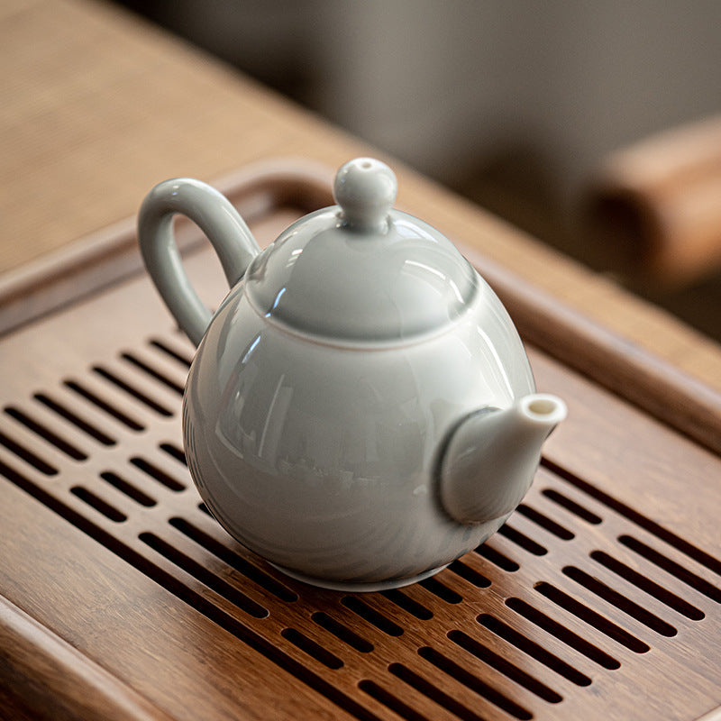 Gohobi Japanese Style Ice Grey Teapot 002