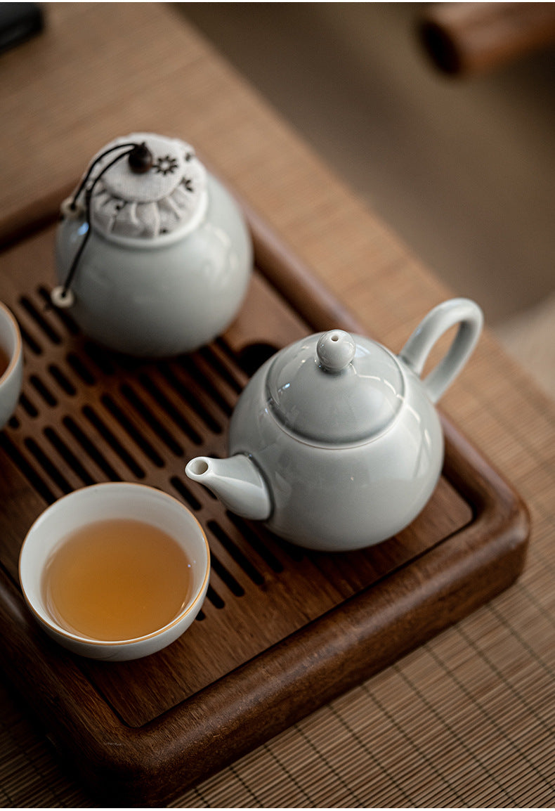 Gohobi Japanese Style Ice Grey Teapot 002