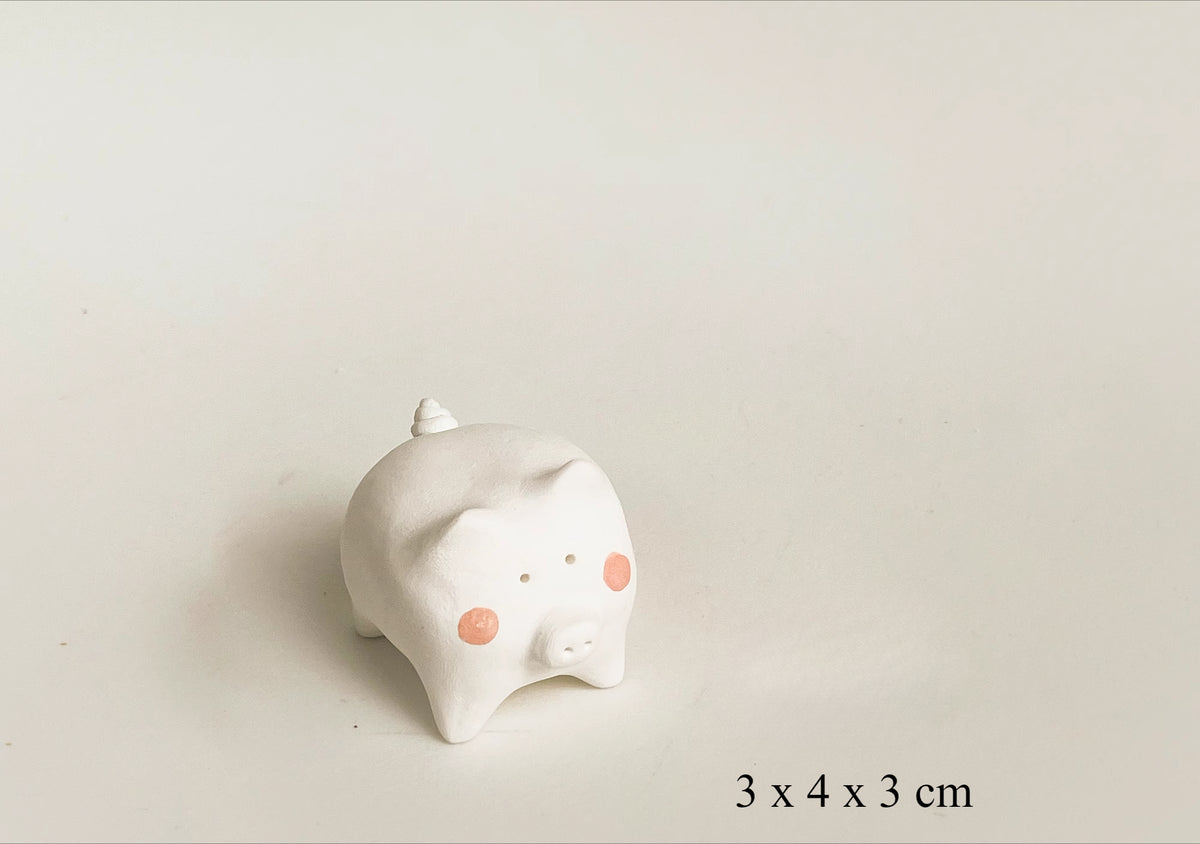 Gohobi x Little Diary Handmade Ceramic Pigs