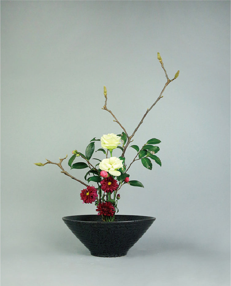 Gohobi Grand vase Ikebana de style japonais 005