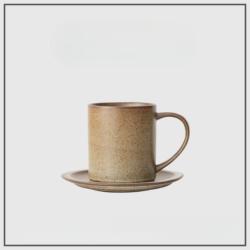 Gohobi Japanese Handmade Coffee Cup with Saucer 008