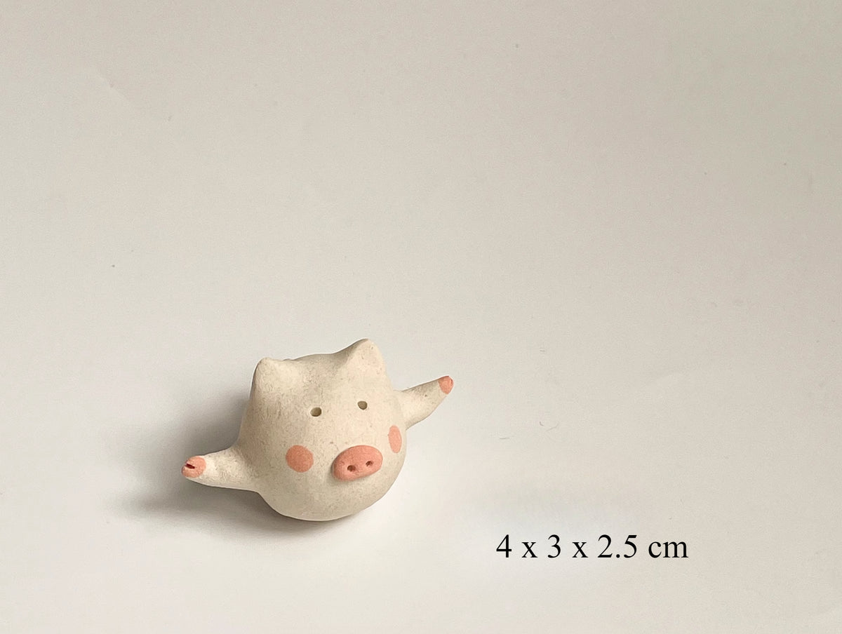 Gohobi x Little Diary Handmade Ceramic Pigs