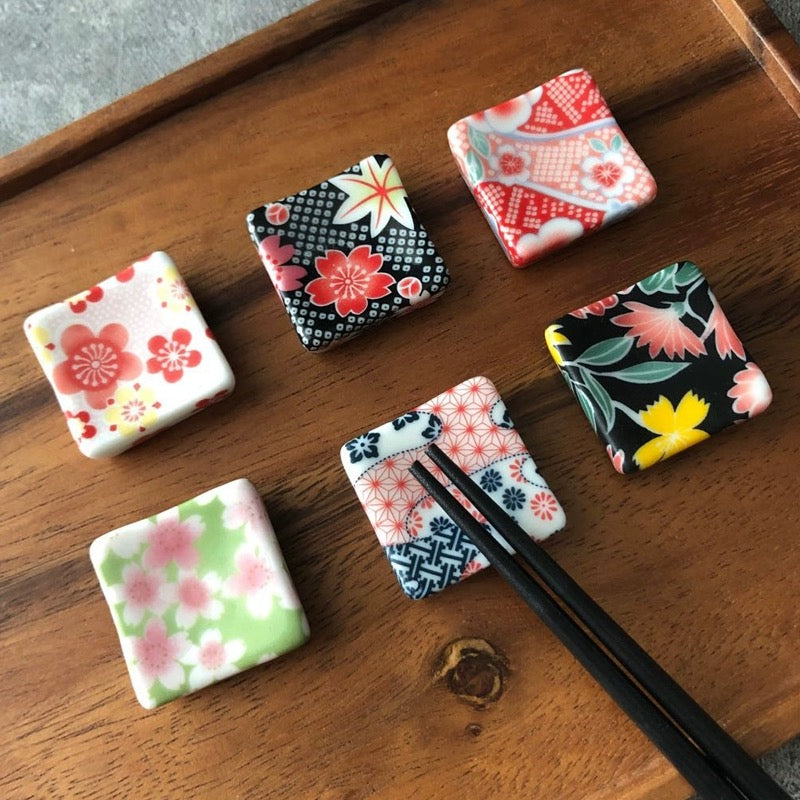 Repose-baguettes à motifs japonais Gohobi (rectangle)