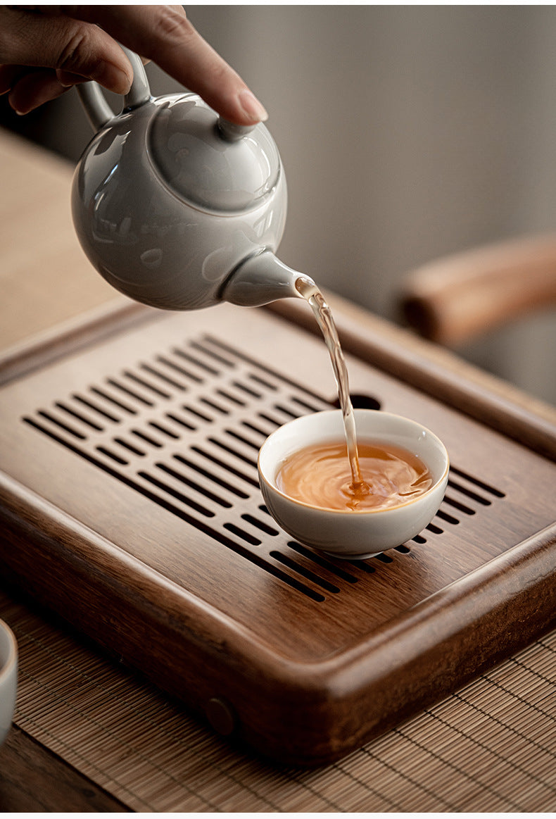 Gohobi Japanese Style Ice Grey Teapot 002
