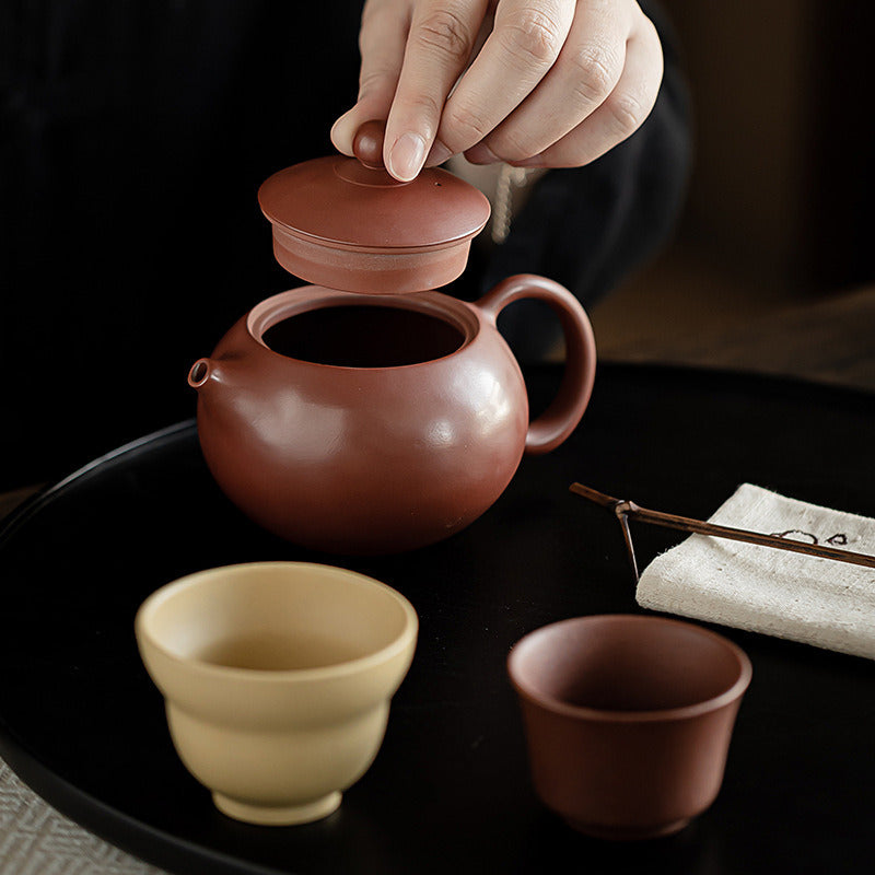 Service à thé en argile Yixing classique et original de Gohobi 03