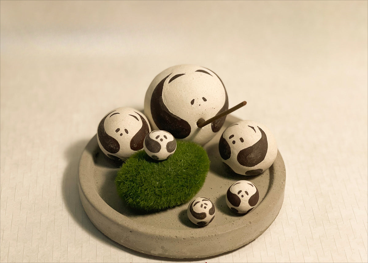 Gohobi x Little Diary Handmade Ceramic Panda