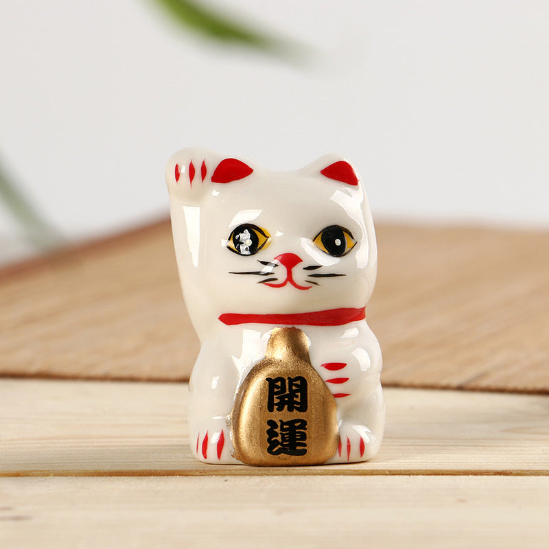 Ensemble de décorations de chat porte-bonheur Gohobi
