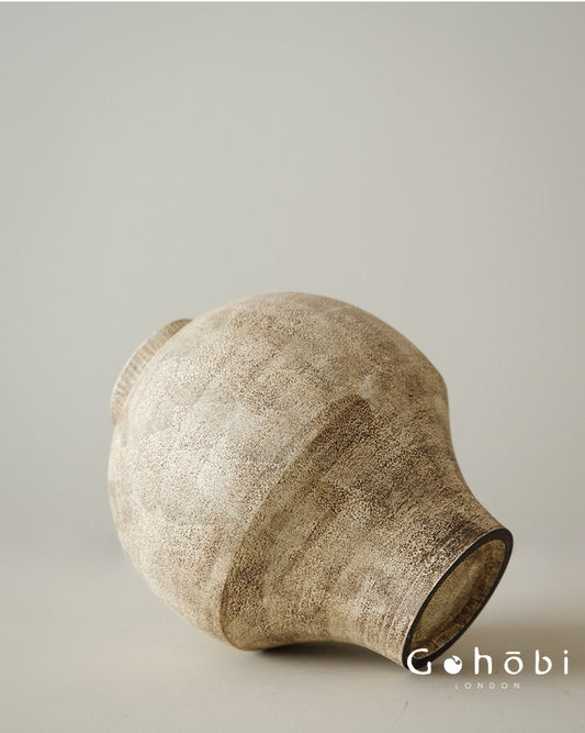 Gohobi Japanese-style Wabi Sabi Handmade Zen Large Vase 018