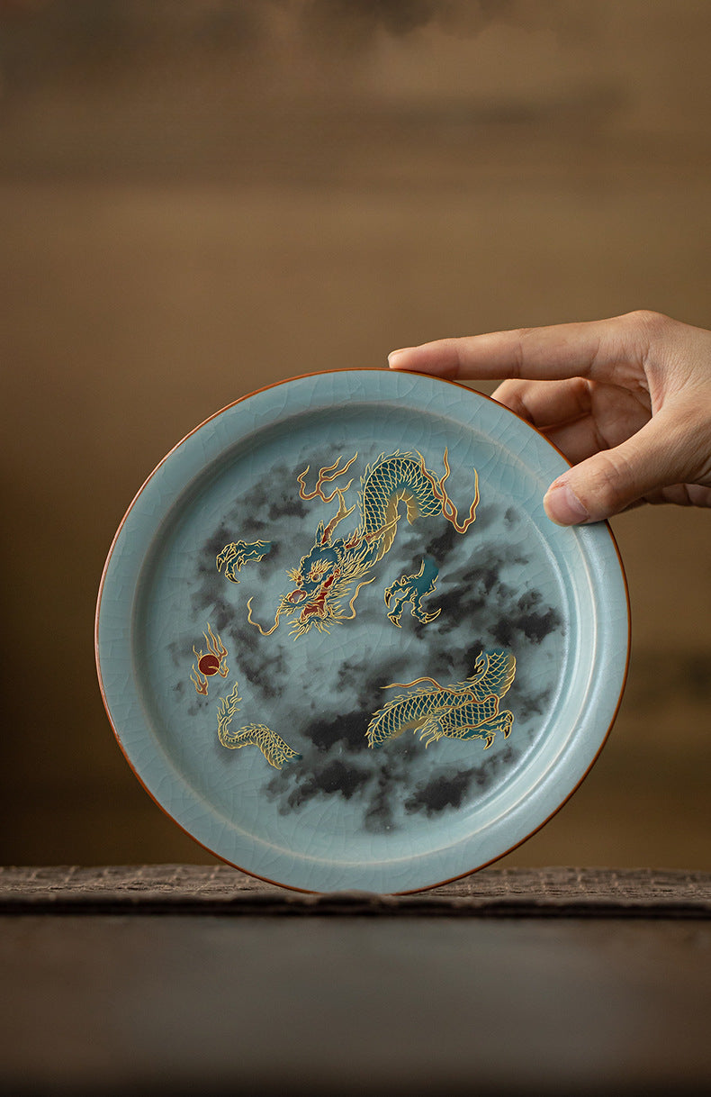 Gohobi Ink Harmony Teapot Tray