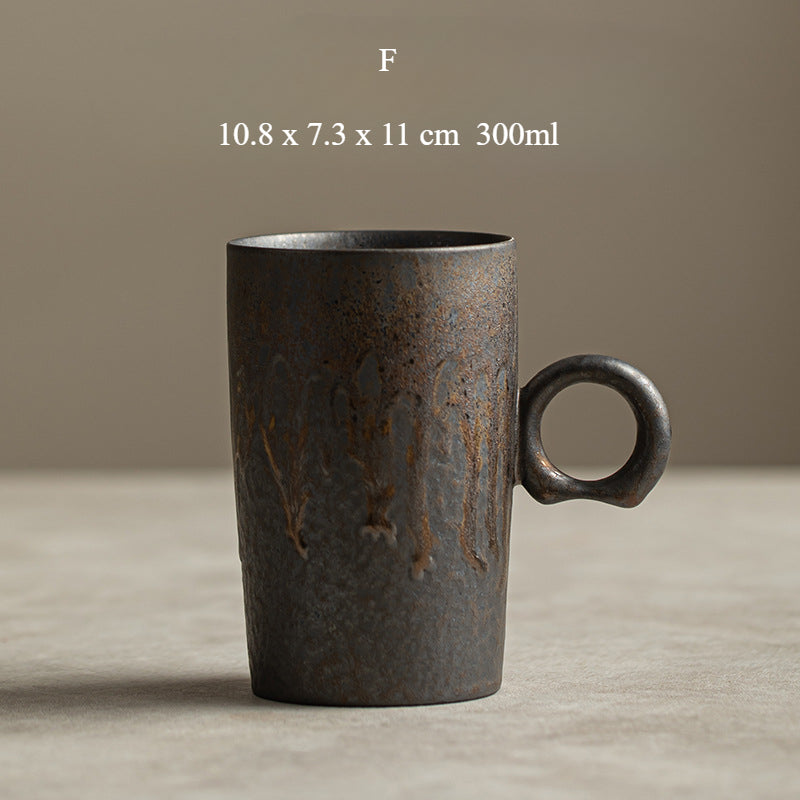 Gohobi Handmade Metallic Glaze Ceramic Mug (280-300ml)