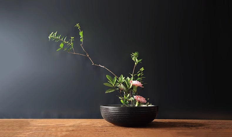 Gohobi Grand vase Ikebana de style japonais 003