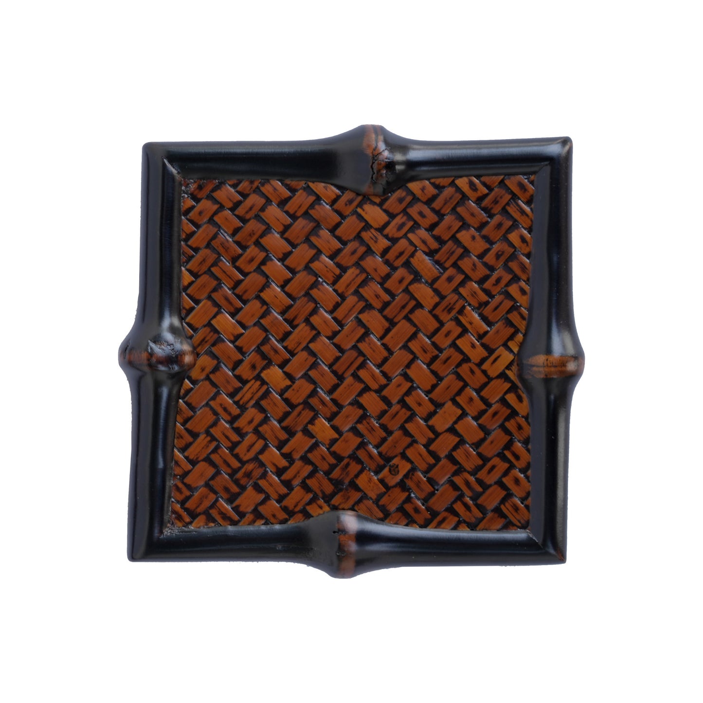 Gohobi Bamboo Woven Tea Cup Mat – Retro Bamboo Heat Insulation Coaster