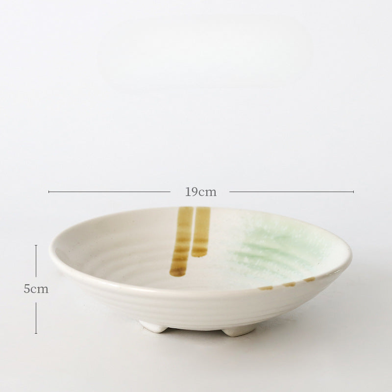 Grand vase Ikebana à trois pieds de style japonais Gohobi 008