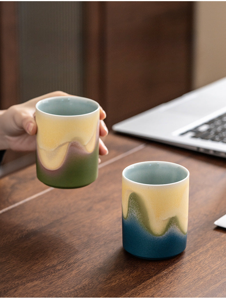 Gohobi Colourful Mountain Tea Cup 002