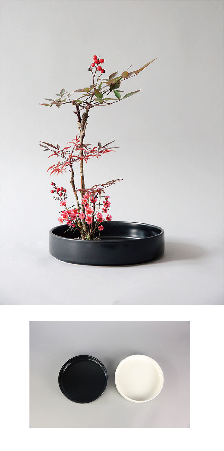 Grand vase Gohobi Ikebana de style japonais 009