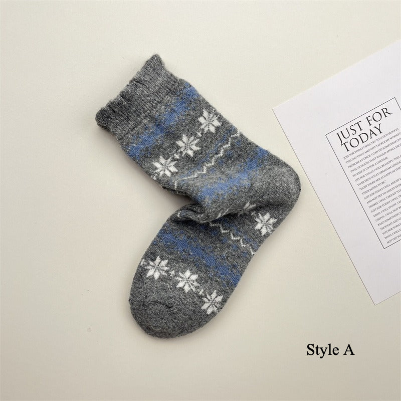 Gohobi Blue-Grey Puppy Women Socks