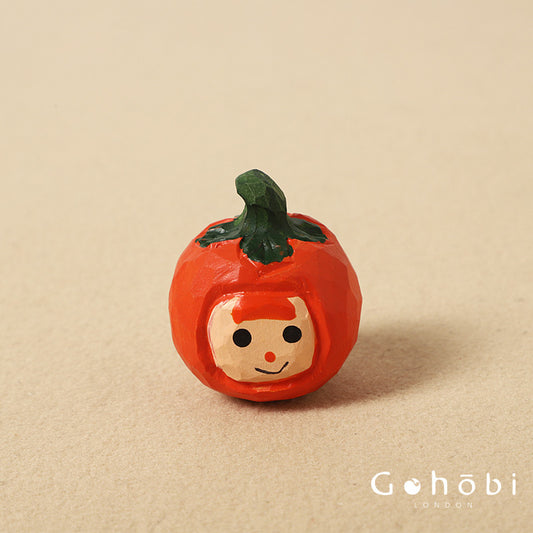 Gohobi Handcrafted Wooden Watermelon Ornament – Handmade Solid Wood Fruit Sculpture Home Decor