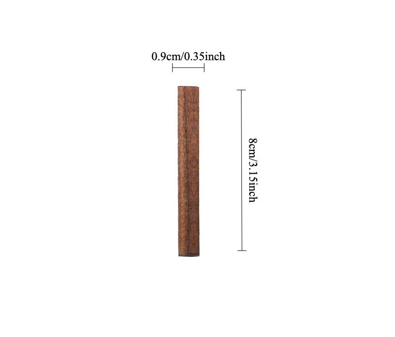 Gohobi Walnut Wood Number Wall Decor