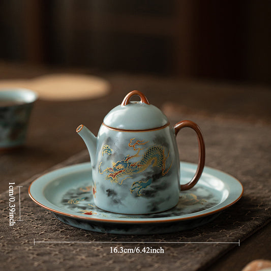 Gohobi Ink Harmony Teapot Tray