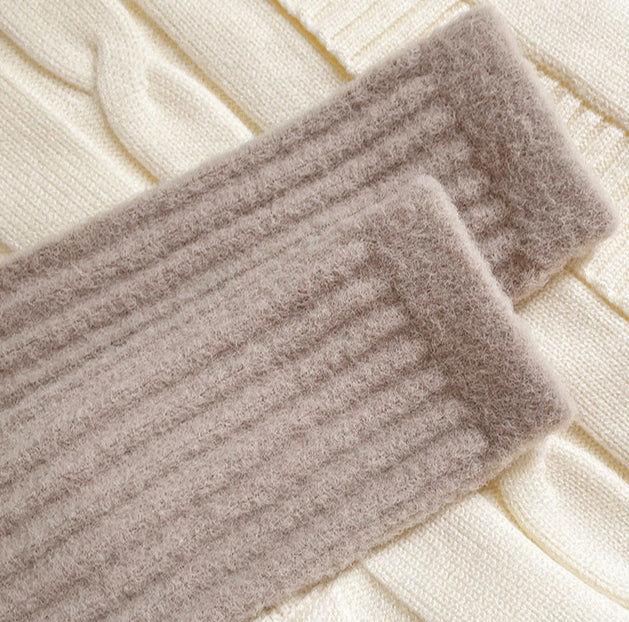 Chaussettes épaisses en polaire chaude Gohobi