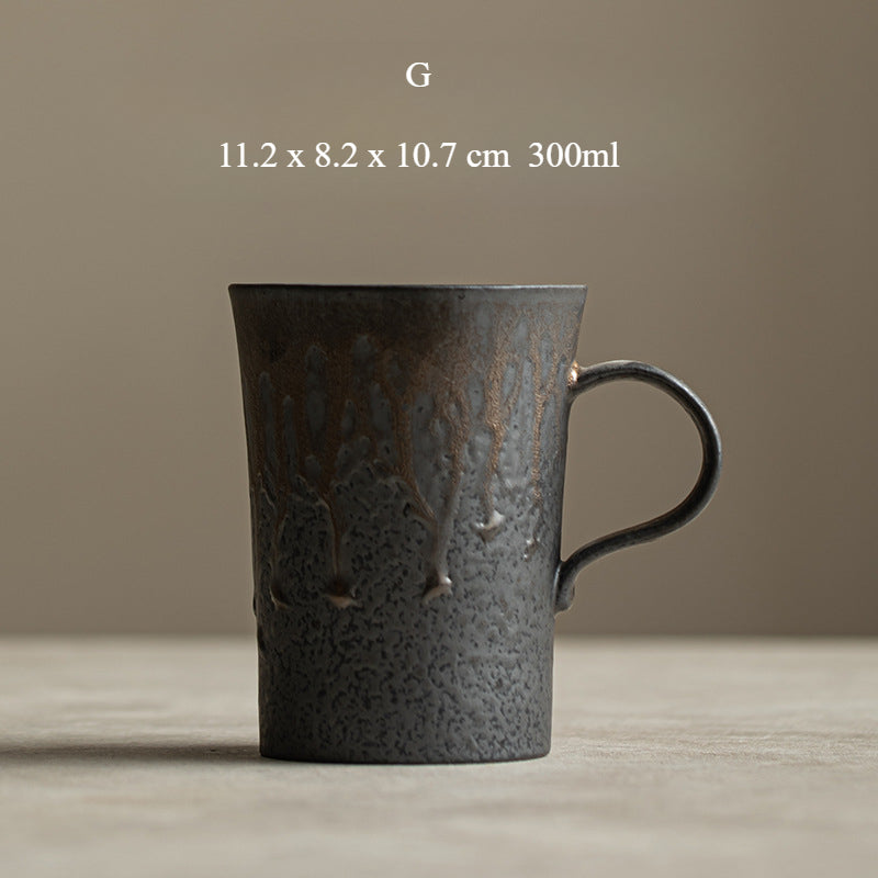 Gohobi Handmade Metallic Glaze Ceramic Mug (280-300ml)