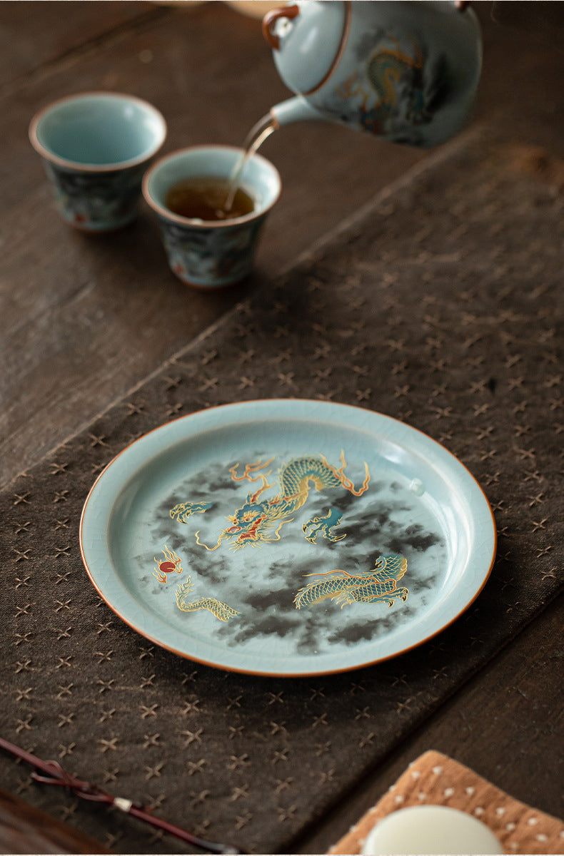 Gohobi Ink Harmony Teapot Tray